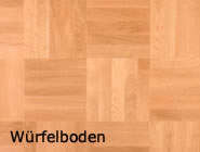 Verlegeart Würfelboden